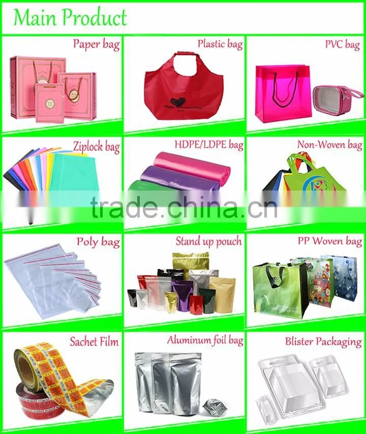 Customized Design Women's Shopping Plastic Bag | Made in Taiwan