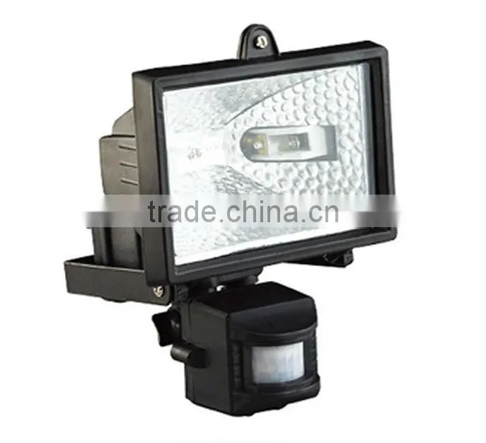 IP44 PIR Sensor Halogen Floodlight 500w DJ-H110