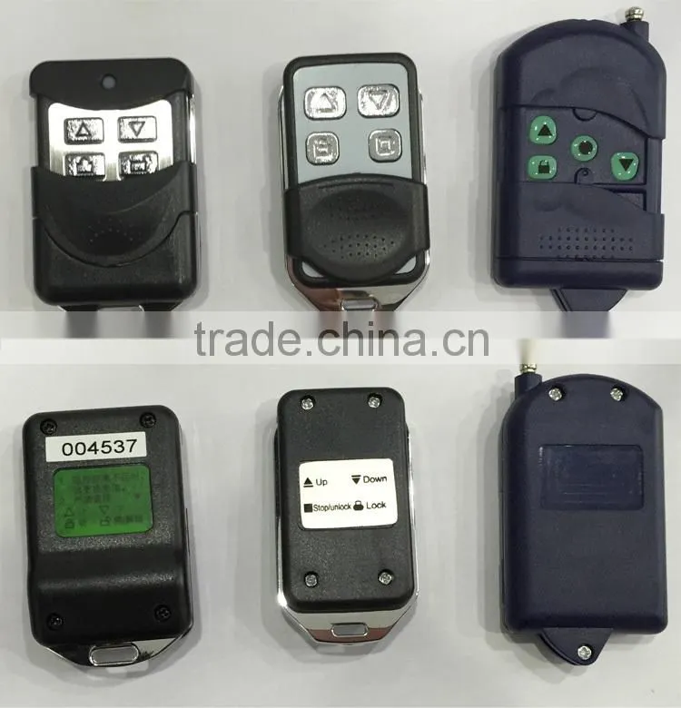 Hot sell door remote controller,copy code rf remote control haier tv remote control