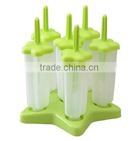 Set of 6, Purple Star Ice Pop Molds - Made of Durable Bpa-free Plastic, Dish Wash Sale