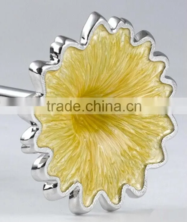 RORO March in Paris daisy enamel crystal glass wine glass champagne glass