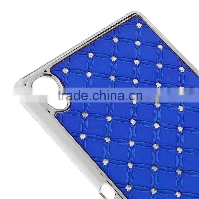 for sony diamond pc case, for sony z4 plastic hard case