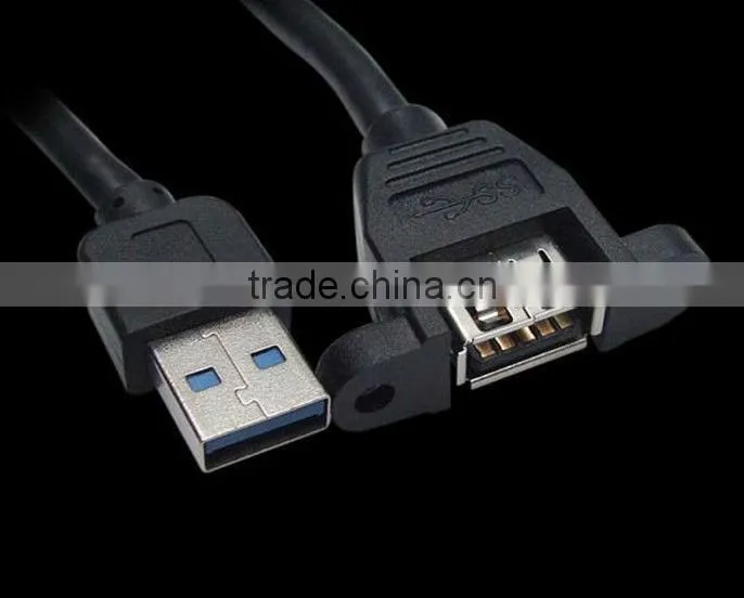 USB 3.0 20P Female to Dual Double Micro USB 3.0 Male