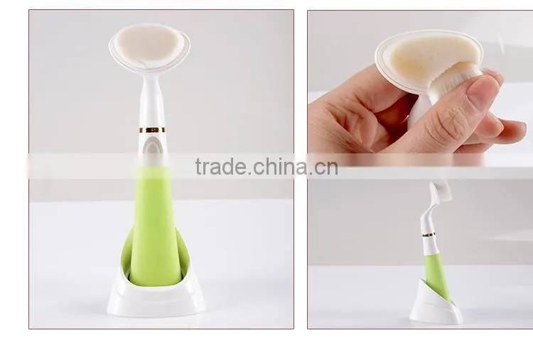electronic sonic face brush wash face cleaner brush