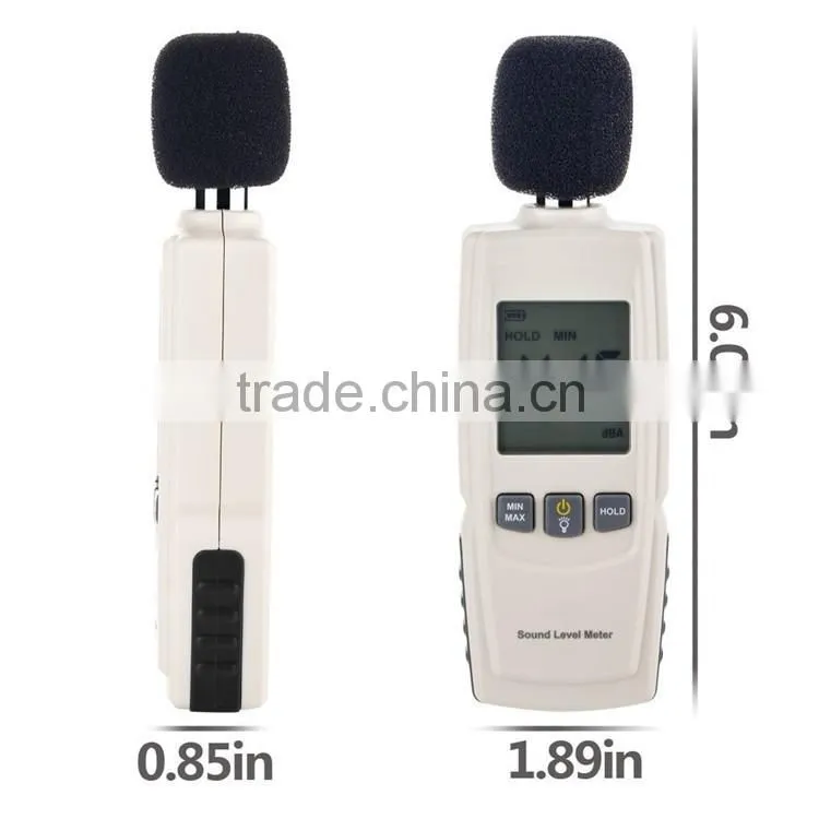 New Arrival Digital sound level meter GM1352 measure range 30dBA~130dBA