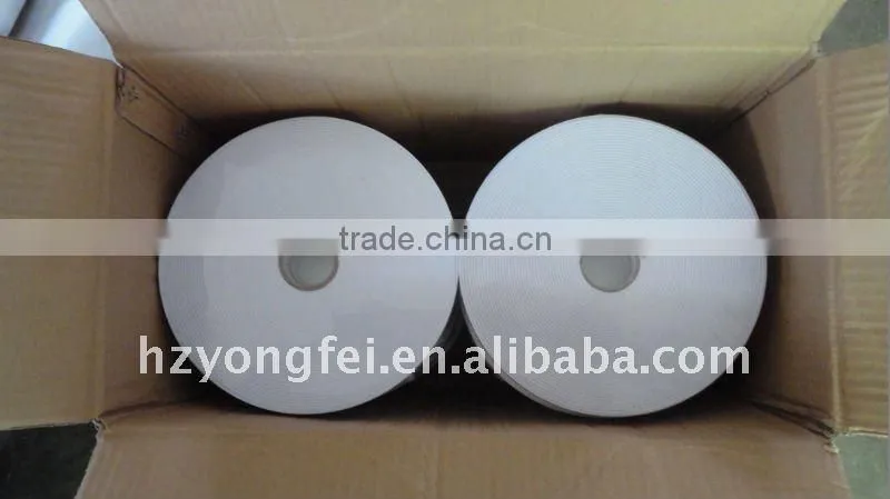 Washable instruction polyester satin ribbon label