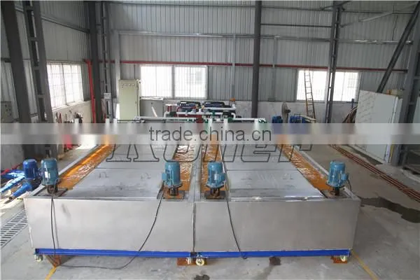 Koller industrial 15tons ice block making machine with coil pipe evaporator