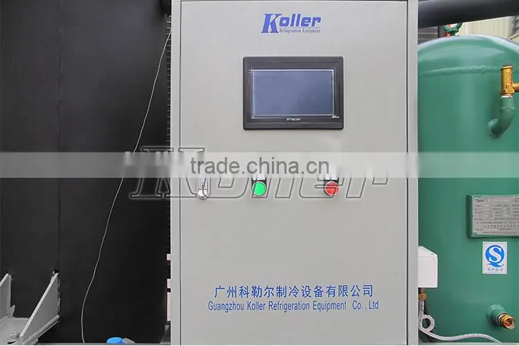 Compact Design Air Cooled Type Tube Ice Making Machine 3 Tons Per Day