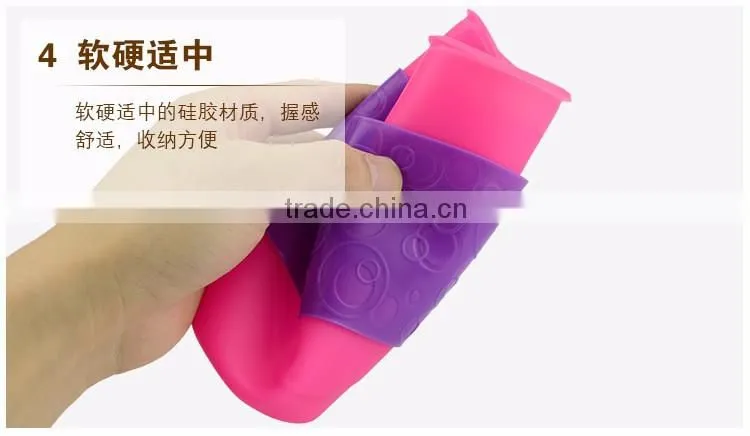 unbreakable High Quality Silicone Collapsible Travel Mug