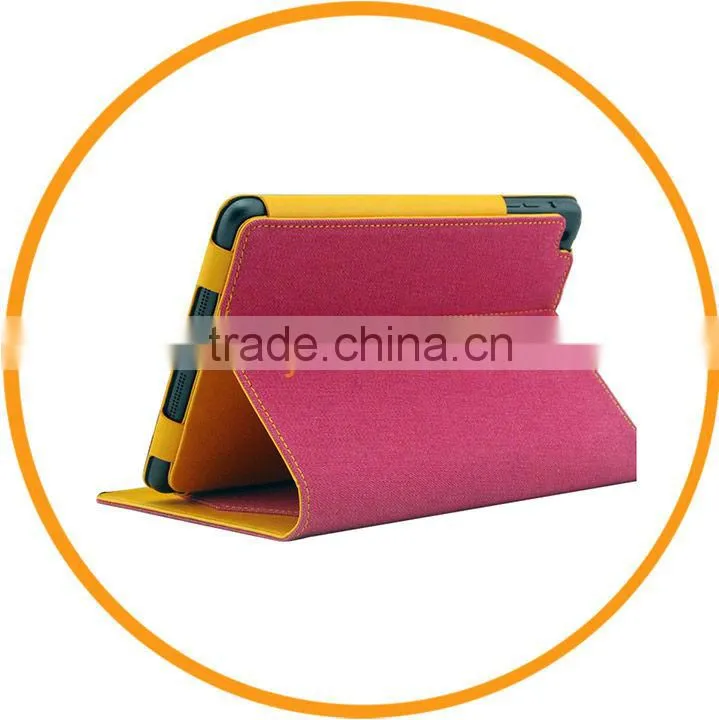 Fashion Jeans Style for iPad Mini Leather Smart Case from Dailyetech