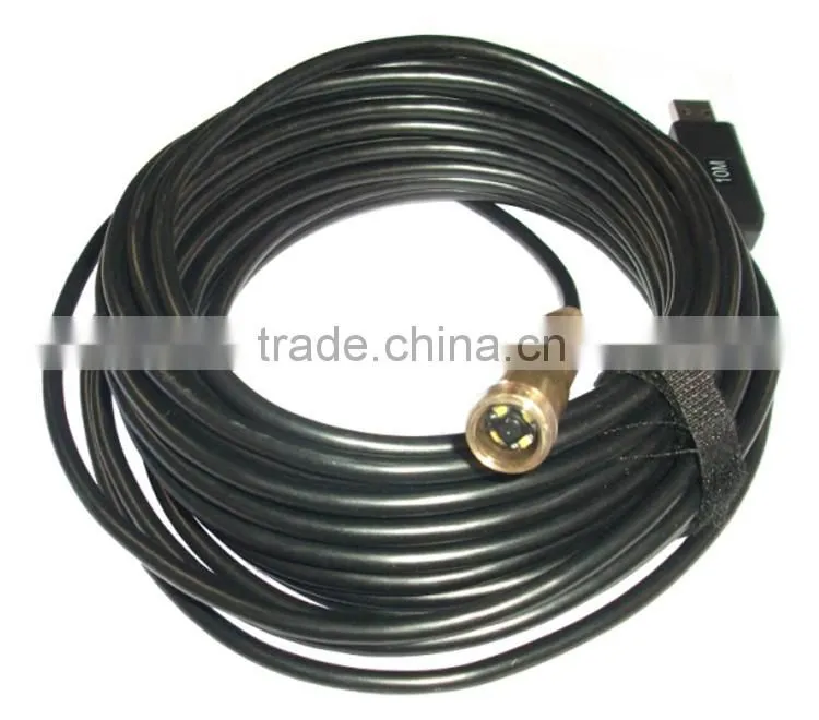 USB endoscope with waterproof head inspection