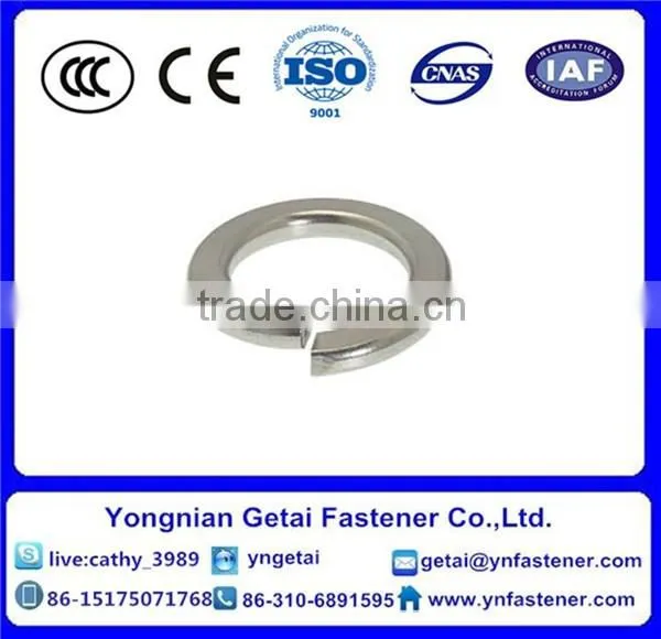 DIN 127 Spring Washer Zinc Plated M6