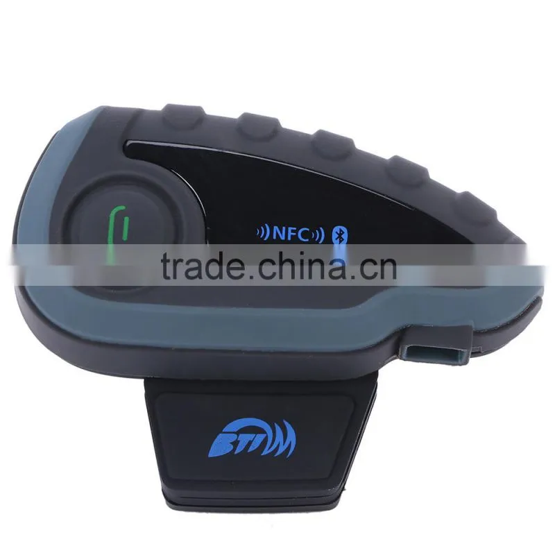 V8 BT Interphone with Remote Controller FM NFC 5 Riders Bluetooth Motorcycle Intercom 1200M Intercomunicador V8 motos