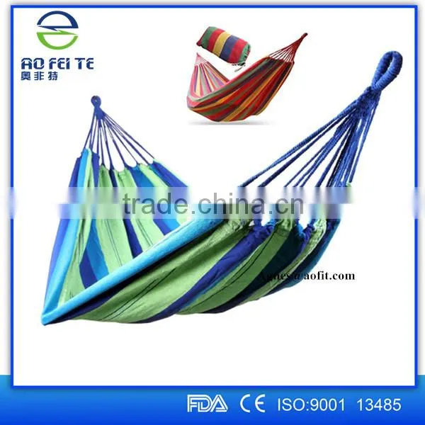 2016 Aofeite New design Outdoor Furniture General Use camping parachute single hammocks