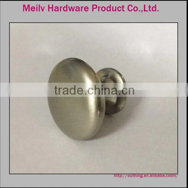cheap brush nickel kitchen cabinet furniture cabinet zinc alloy knob