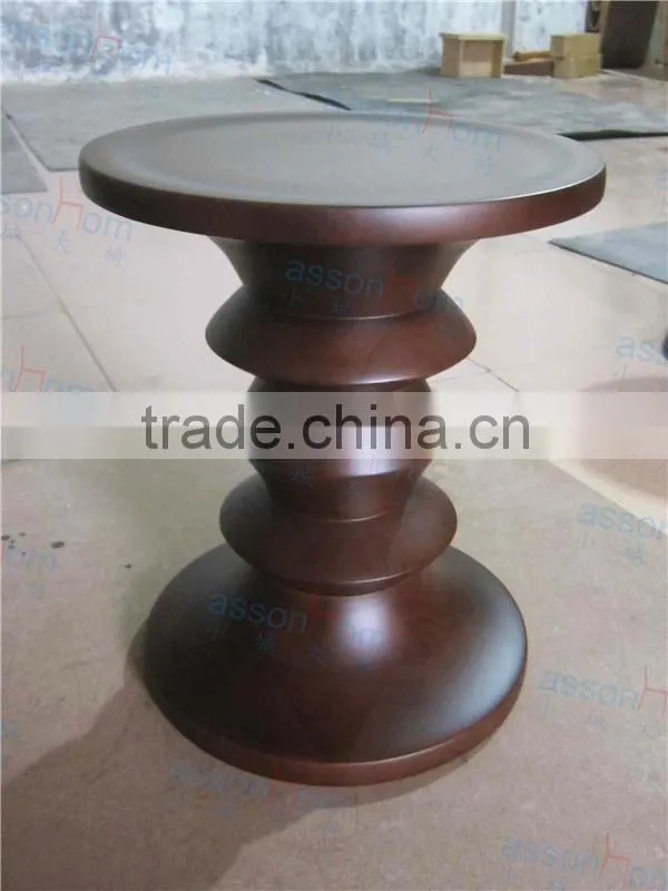 Charles and Ray Stool Solid Wood Stool