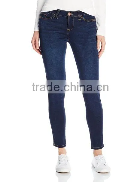 Grils high quality made in china factory Denim Skinny Jean