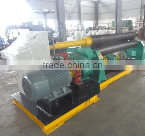 3 roller asymmetrical plate rolling machine W11F-3*1500/roll plate bending machine/plate bending rolling machine