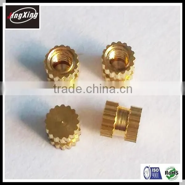 M3X22 Long straight Brass Knurled Threaded Inserts Nut