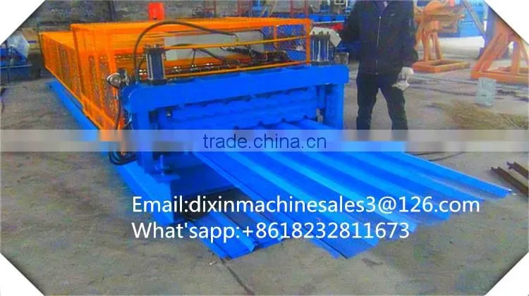 factory price metal roofing double layer roll forming machine