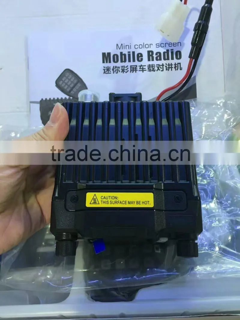 4 band mobile radio AT-7900D 25W DTMF PTT ID with colorful LCD