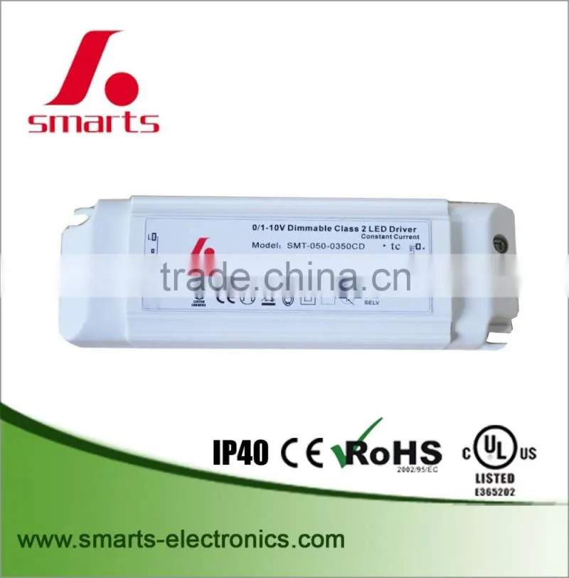 waterproof electronic 300ma 18w indoor lighting drivers