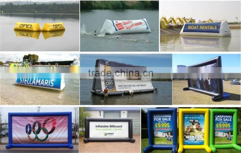 PVC Tarpaulin Advertising Inflatable Billboard