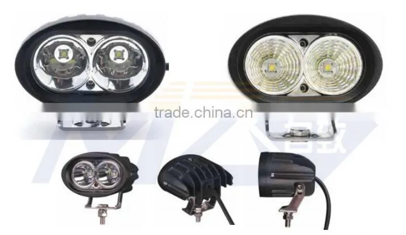 MZ LED Headlights High Power 20W CRE E LED Work Lights 2PC*10W die cast housing offroad lamp IP67 RoHS CE China factory US stock