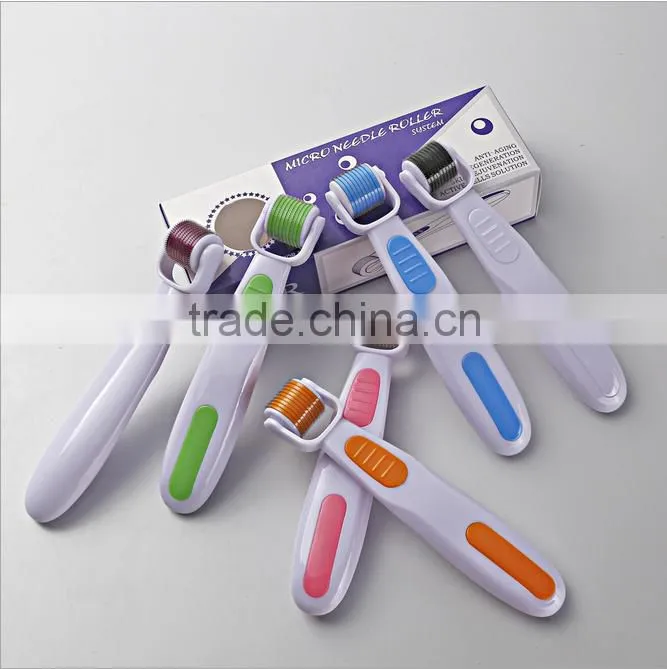 electric microneedle dermaroller for hair loss System Skin Care Treatment