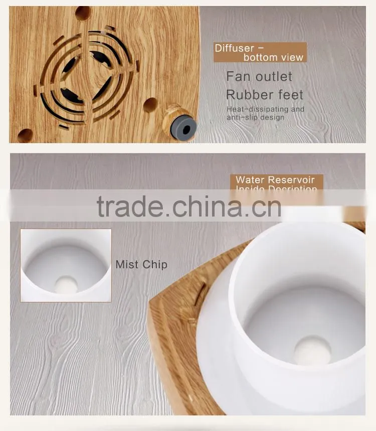 2016 NEW YEAR!! decorative essential oil diffuser and home air humidifier better than electric scented oil warmers