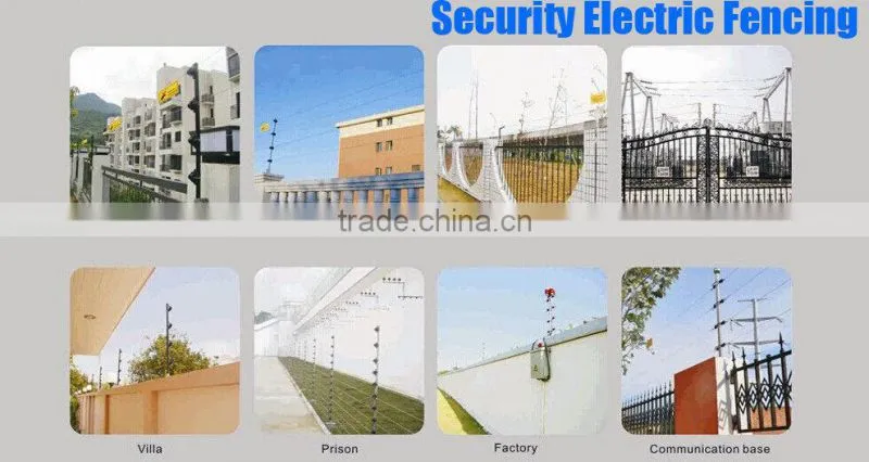 The whole set fencing accessories, interminal and middle rod insulator, fixed part