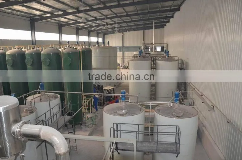 Automatic fructose corn syrup making machine syrup manufacturing plant