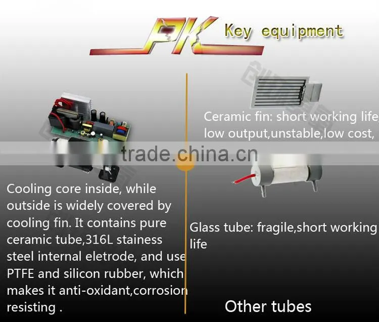 High concentration oxygen source medical dental ozone generator