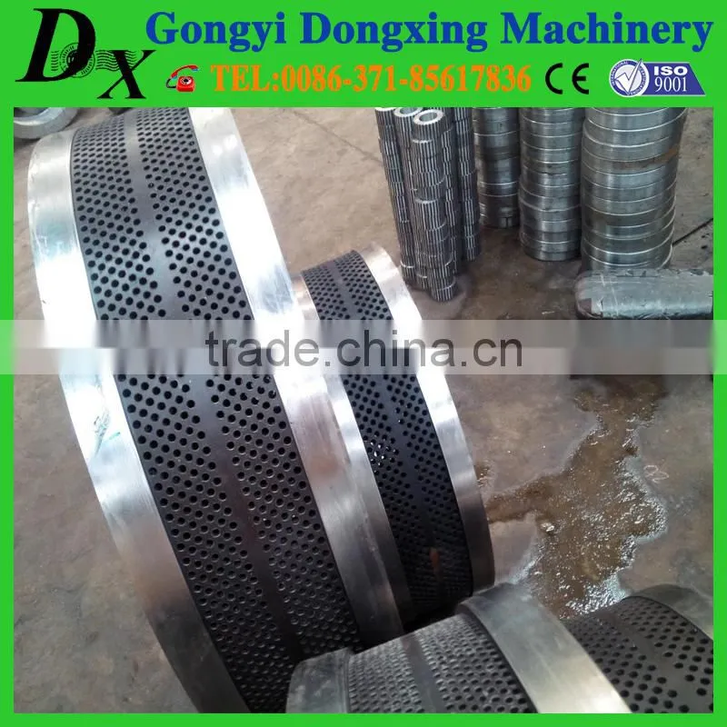 good quality alloy steel mold wood branch ring die pellet machine