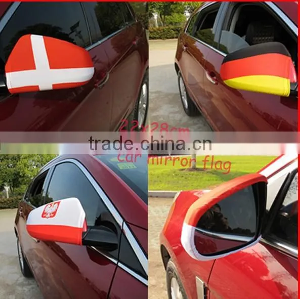 Customer Logo Design Car Wing Mirror Cover Flag