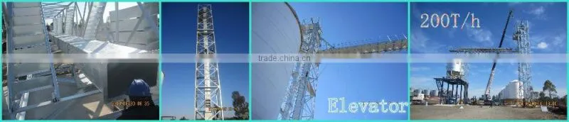 USED BUCKET ELEVATOR WITH HDPE BUCKETS SALES