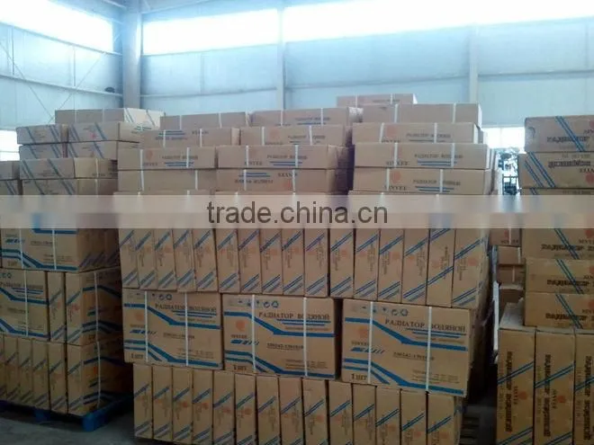 heavy equipment excavation oil cooler radiator