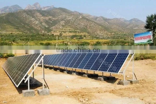 3HP DC/AC Solar Pumping Inverter 3kw~7.5kw, IP65 protection, with Generator or Utility Grid as Complement