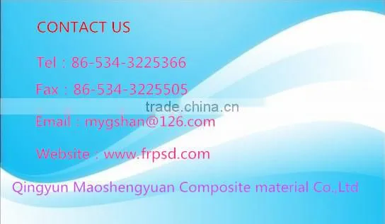 Corrosion resistant round tube /anti-aging FRP Pultrusion rods