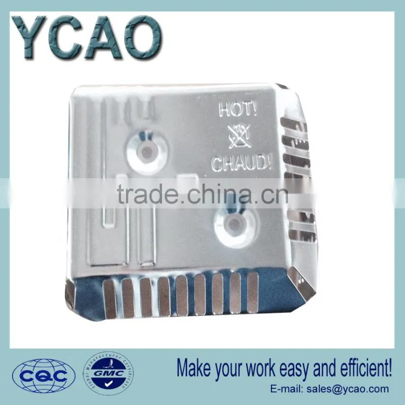 168 muffler cover for small gasoline engine