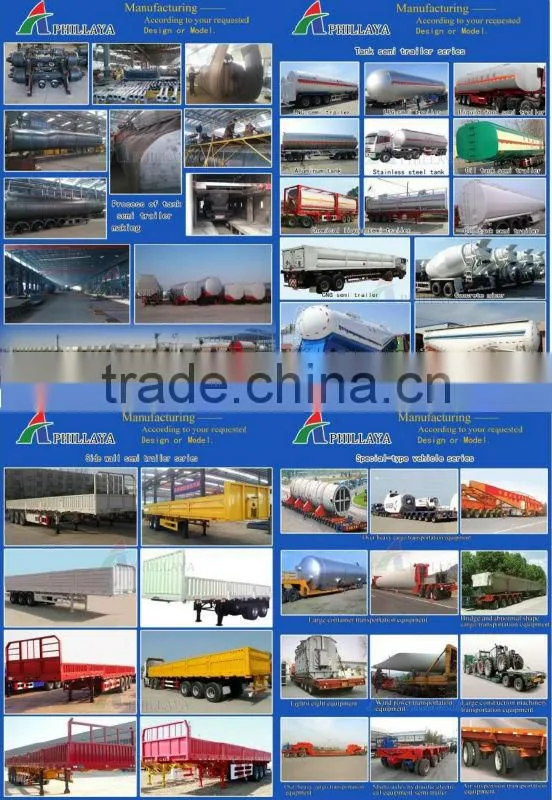 High quality concrete mixer truck trailer with volume optional with power station