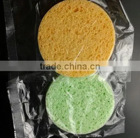 2015 Hotsale Round Face Cleaning Sponge Puff