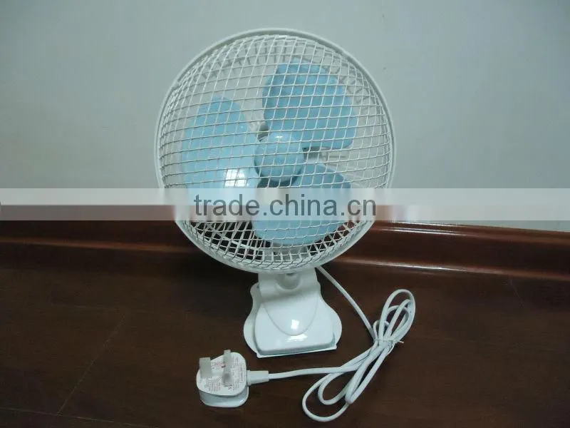 8inch table clip on fan for Hydroponic grow room ventilation
