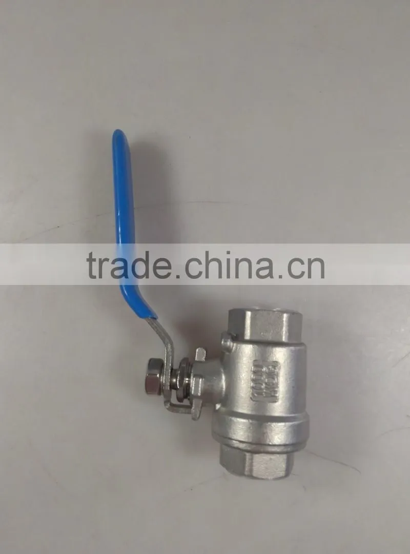 2-PC Type Full Flow SS304 Ball Valve for water irrigation system