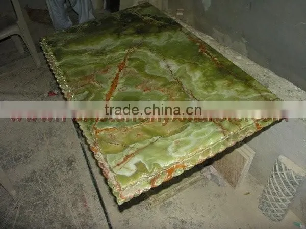 PAKISTAN NATURAL GOOD SALE ONYX TABLES COLLECTION