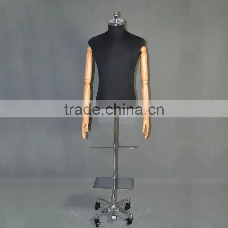Fabric tailor vintage dress form kids torso mannequin