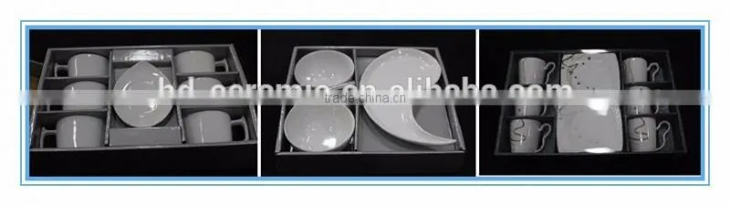 hotel arabic coffee sets for banquet, ceramic embossed tableware set,China homeware