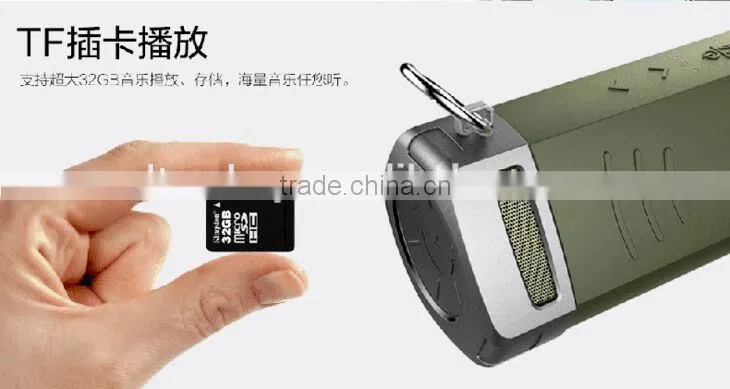 Latest Rider Ear god dustproof speaker , Drop resistance speaker , TF card sound speaker