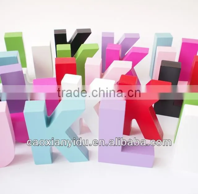 Euro Style Wooden Letters,Wooden Engish Letters