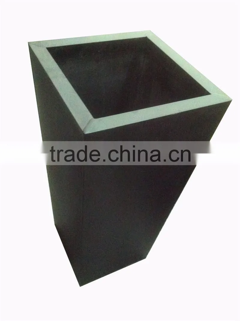 Home garden deco 20cm to 200 cm hight fiberglass or plastic christmas flower and large tree pots EHP1501 1402